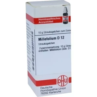 MILLEFOLIUM D 12 glóbulos, 10 g