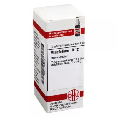 MILLEFOLIUM D 12 glóbulos, 10 g MILLEFOLIUM D 12 glóbulos, 10 g