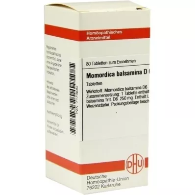 MOMORDICA BALSAMINA D 6 pastillas, 80 uds