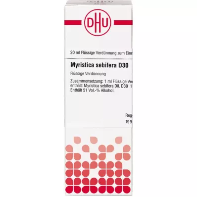 MYRISTICA SEBIFERA D 30 Dilución, 20 ml