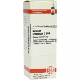 NATRIUM CHLORATUM C 200 Dilución, 20 ml