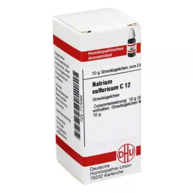 DHU Natrum sulfuricum C 12 glóbulos, 10 g