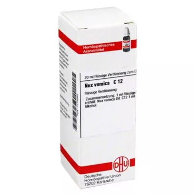 DHU Nux vomica C 12 Dilución, 20 ml