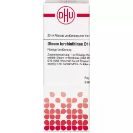 OLEUM TEREBINTHINAE D 10 Dilución, 20 ml