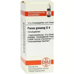 PANAX GINSENG D 4 glóbulos, 10 g