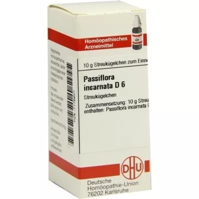 PASSIFLORA INCARNATA D 6 glóbulos, 10 g