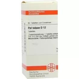 PEL TALPAE D 12 pastillas, 80 uds