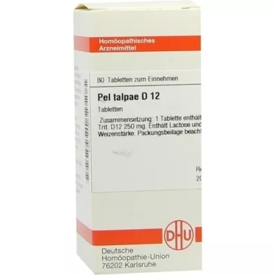 PEL TALPAE D 12 pastillas, 80 uds