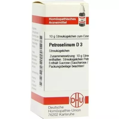 PETROSELINUM D 3 glóbulos, 10 g