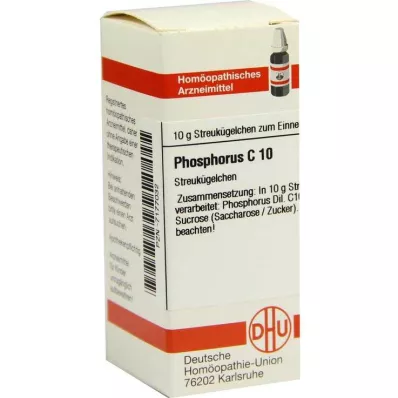 PHOSPHORUS C 10 glóbulos, 10 g