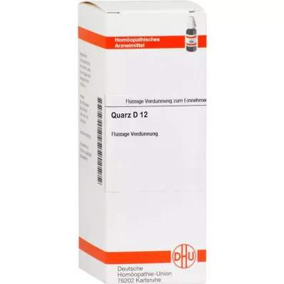 DHU Dilución de cuarzo D 12, 20 ml