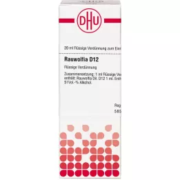 RAUWOLFIA D 12 Dilución, 20 ml