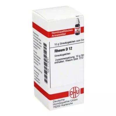 RHEUM D 12 glóbulos, 10 g