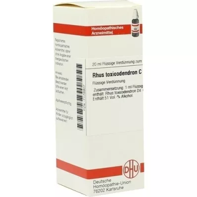 RHUS TOXICODENDRON C 200 Dilución, 20 ml