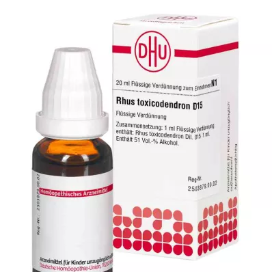 Rhus Tox.Dilución D15 (20ml)