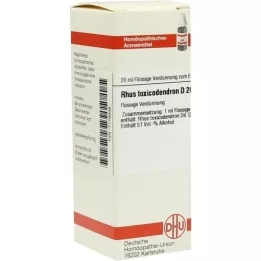 RHUS TOXICODENDRON Dilución D 200, 20 ml