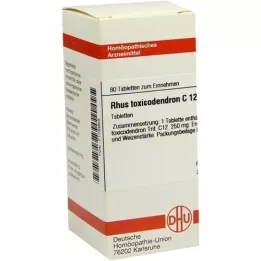 RHUS TOXICODENDRON C 12 comprimidos, 80 uds