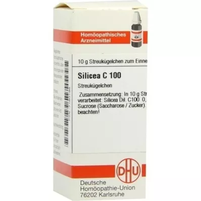 SILICEA C 100 glóbulos, 10 g