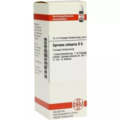 SPIRAEA ULMARIA D 6 Dilución, 20 ml