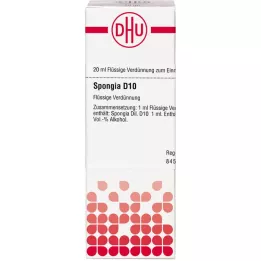 SPONGIA D 10 Dilución, 20 ml