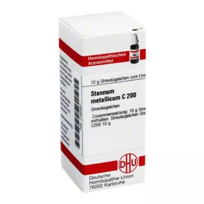 DHU Stannum Metallicum C 200 glóbulos, 10 g