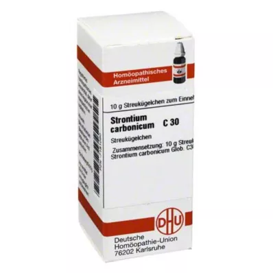 DHU Estroncio carbonicum C 30 glóbulos, 10 g