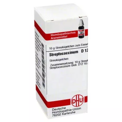 STREPTOCOCCINUM D 12 glóbulos, 10 g