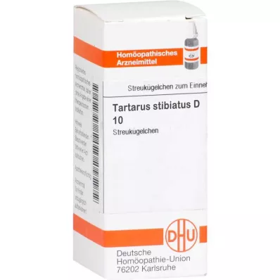 TARTARUS STIBIATUS D 10 glóbulos, 10 g