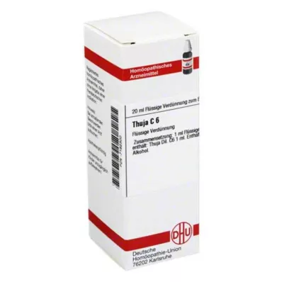 THUJA C 6 Dilución, 20 ml