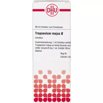 TROPAEOLUM MAJUS tintura madre, 50 ml