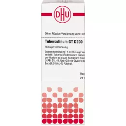 TUBERCULINUM GT Dilución D 200, 20 ml