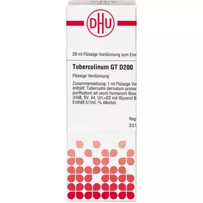 TUBERCULINUM GT Dilución D 200, 20 ml