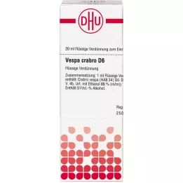 VESPA CRABRO D 6 Dilución, 20 ml