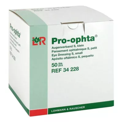 PRO-OPHTA Vendaje ocular S pequeño, 50 uds