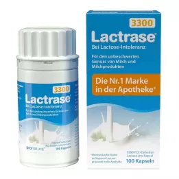 LACTRASE 3.300 FCC Cápsulas, 100 uds