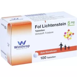 FOL Lichtenstein 5 mg comprimidos, 100 uds