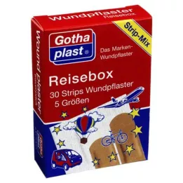 GOTHAPLAST Caja de viaje para el cuidado de heridas, 1 ud