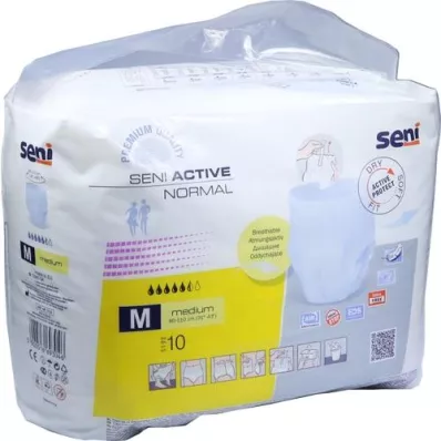 SENI Active Normal Incontinencia Braga Desechable M, 10 uds