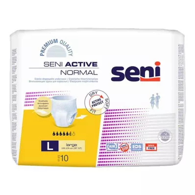 SENI Active Normal Incontinencia Braga Desechable L, 10 uds