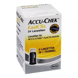 ACCU-CHEK Lancetas FastClix, 24 uds