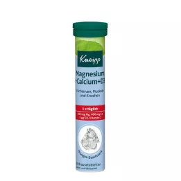 KNEIPP Magnesio+Calcio Comprimidos efervescentes, 20 uds
