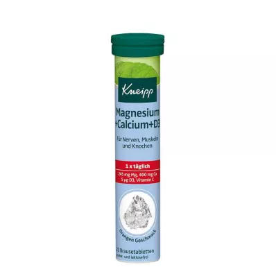 KNEIPP Magnesio+Calcio Comprimidos efervescentes, 20 uds