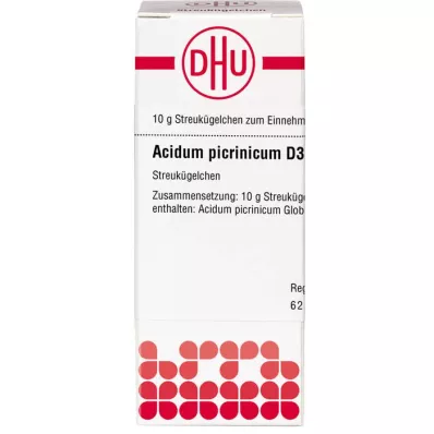 ACIDUM PICRINICUM D 30 glóbulos, 10 g
