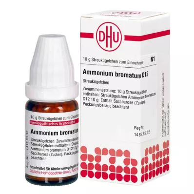 Glóbulos de Bromatum D12 de amonio (10 g)