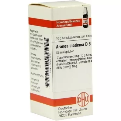 ARANEA DIADEMA D 6 glóbulos, 10 g