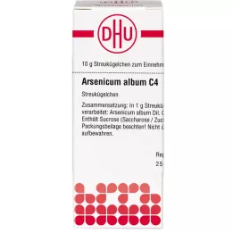 ARSENICUM ALBUM C 4 glóbulos, 10 g