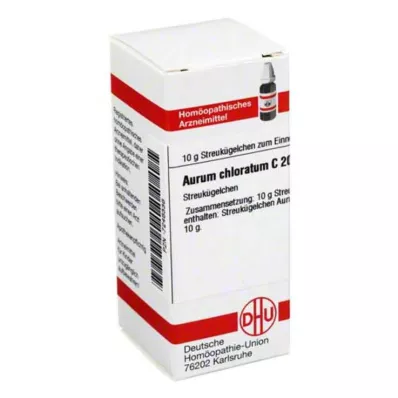 DHU Aurum chloratum C 200 glóbulos, 10 g
