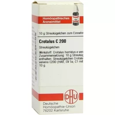 CROTALUS C 200 glóbulos, 10 g