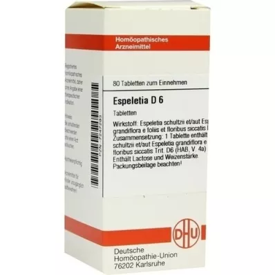 ESPELETIA D 6 pastillas, 80 uds