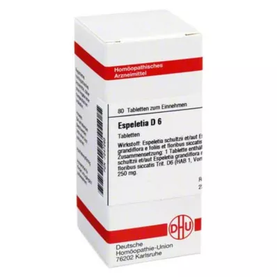 DHU Espeletia D 6 comprimidos, 80 uds